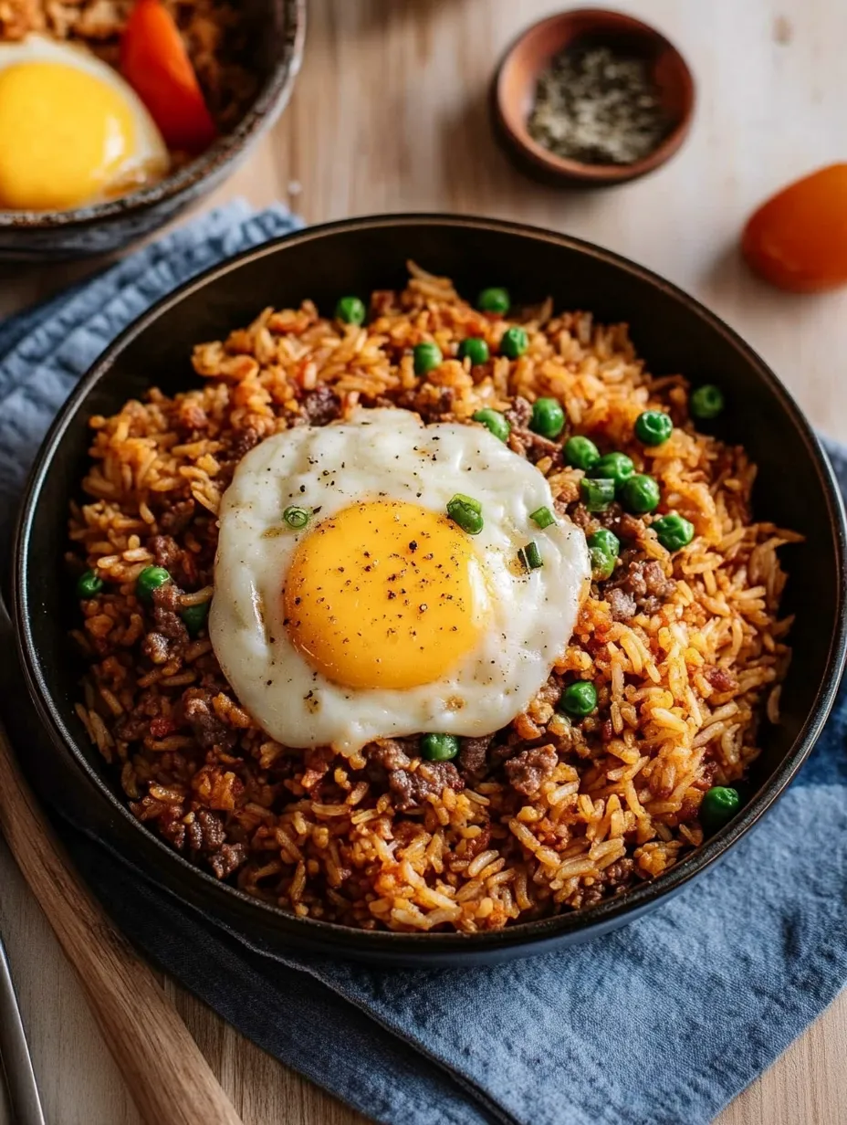 Hamburger Fried Rice Recipe