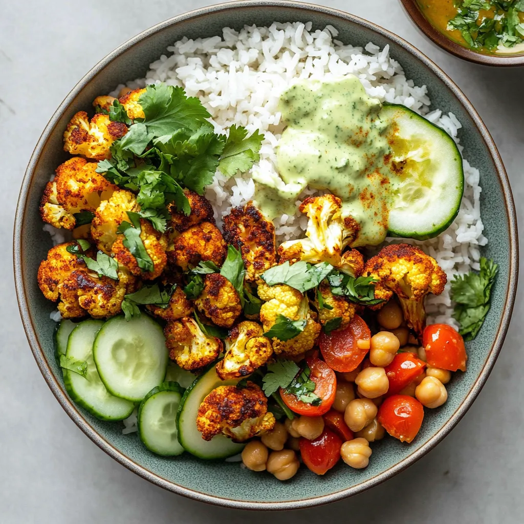 Cauliflower Shawarma Bowls