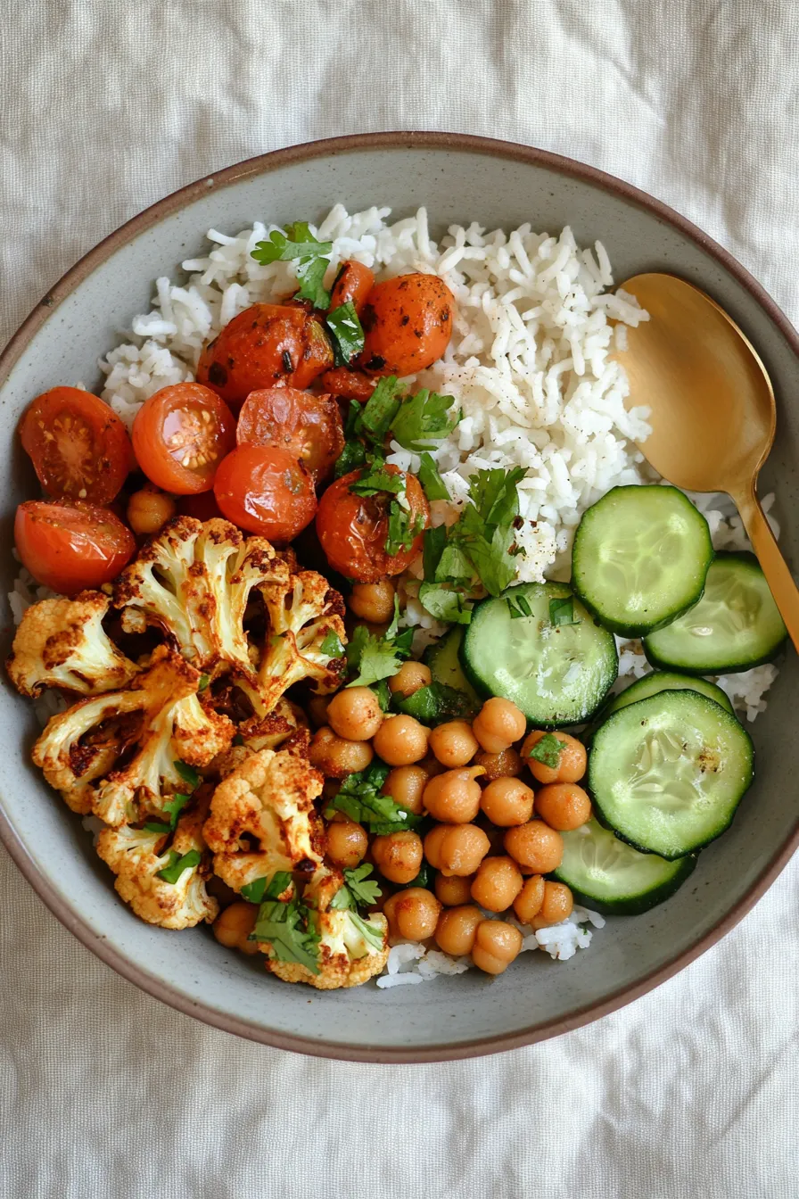 Cauliflower Shawarma Bowls Recipe