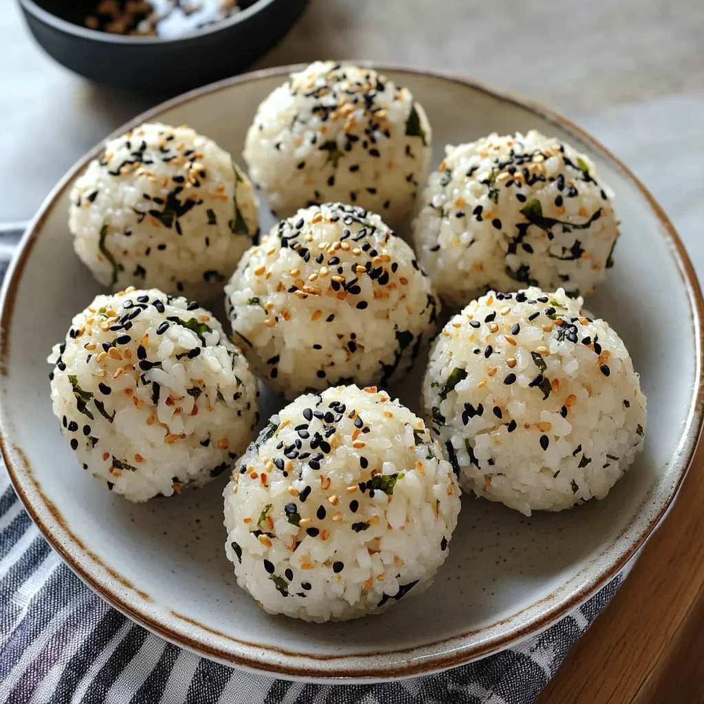 Easy Jumeokbap Korean Rice Balls