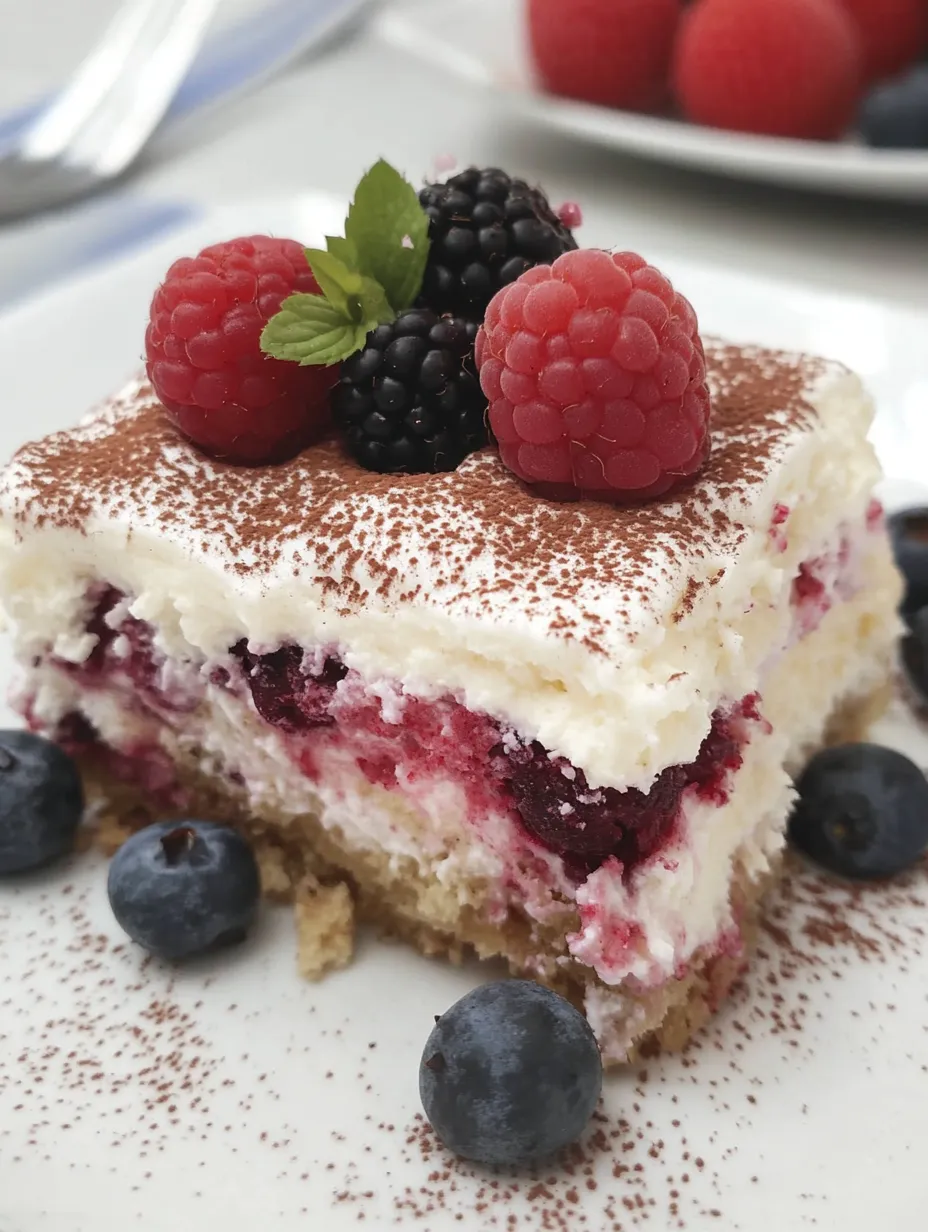 Berry Tiramisu Recipe