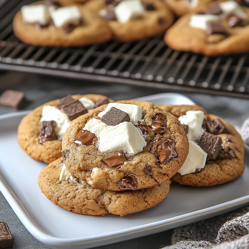 Delicious S’mores Cookies