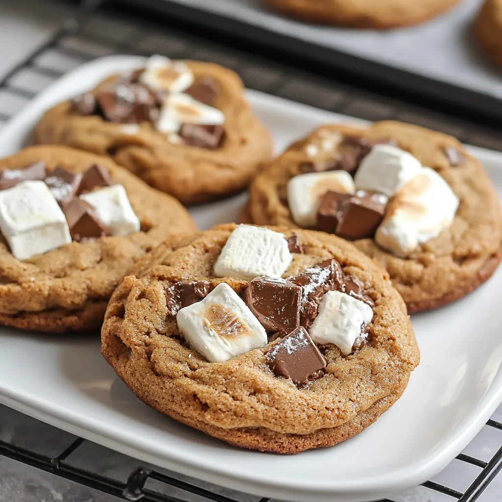 Sweet S’mores Cookies