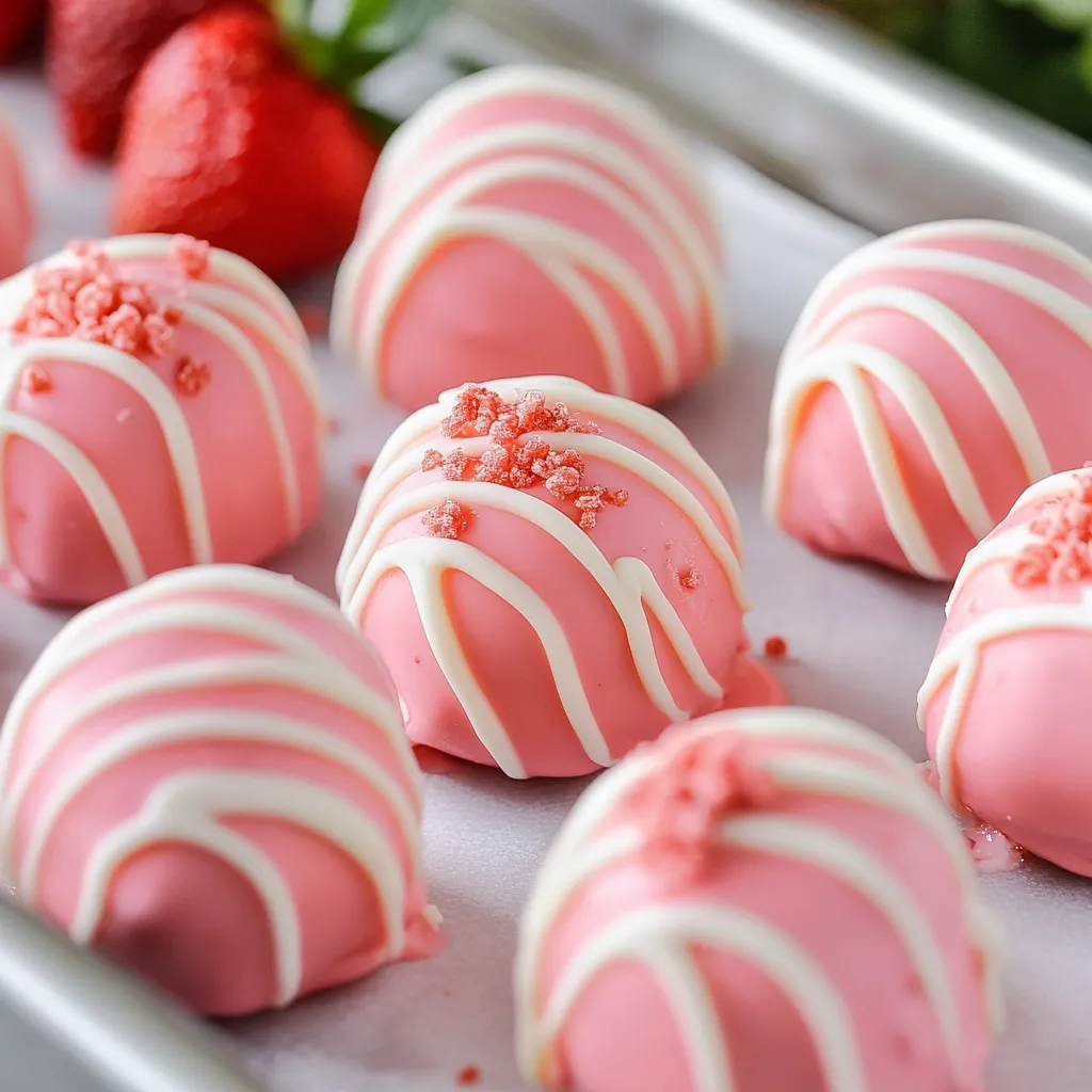 Strawberry Cheesecake Bites