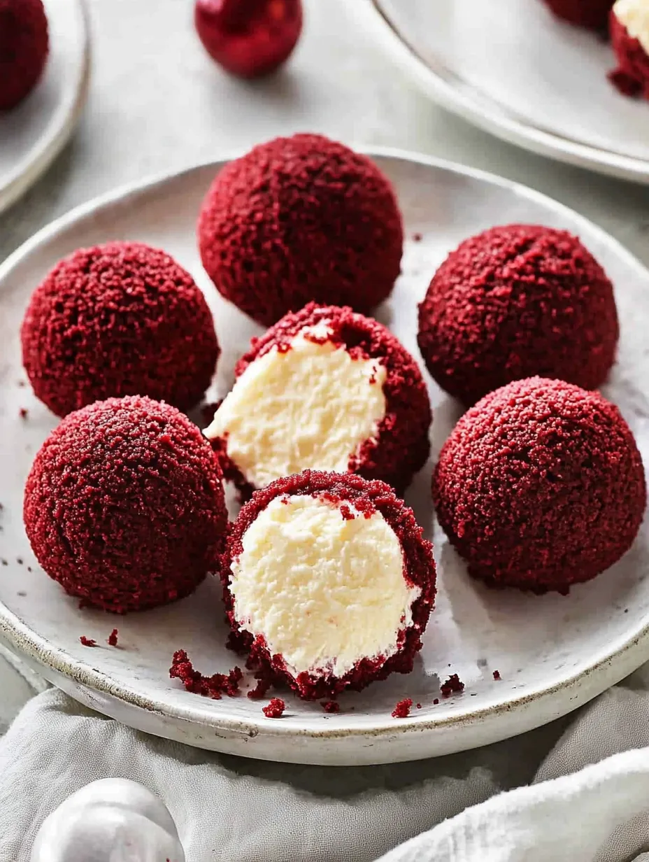 Red Velvet Cheesecake Bites Recipe