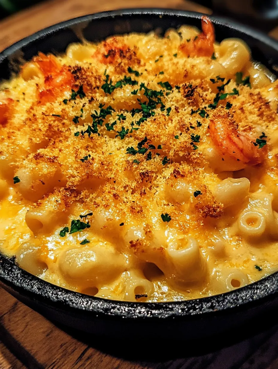 Delicious Seafood Mac and Cheese