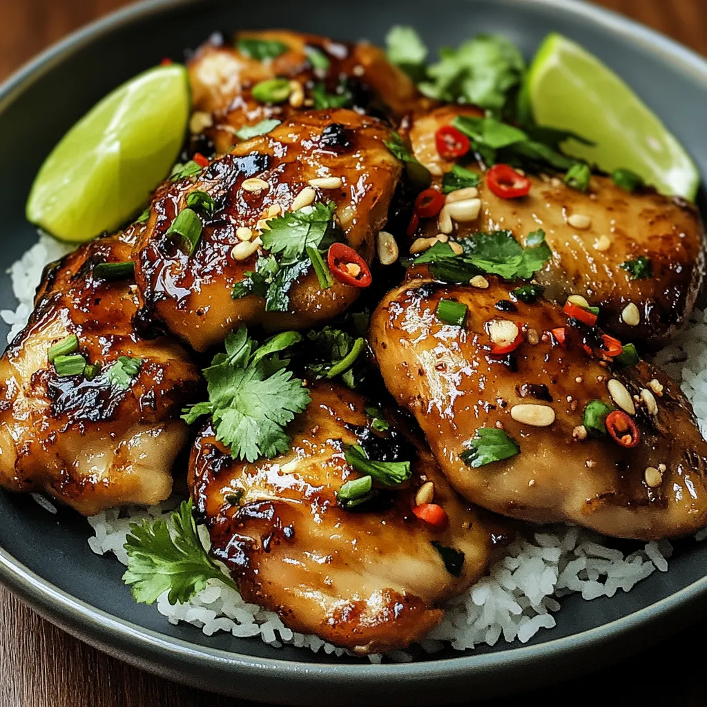 Delicious Vietnamese Lemongrass Chicken