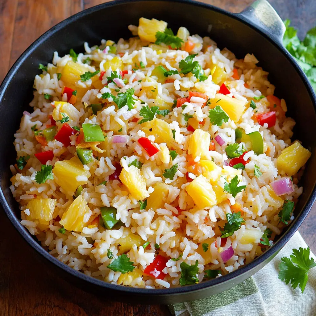 Delicious Caribbean Confetti Rice