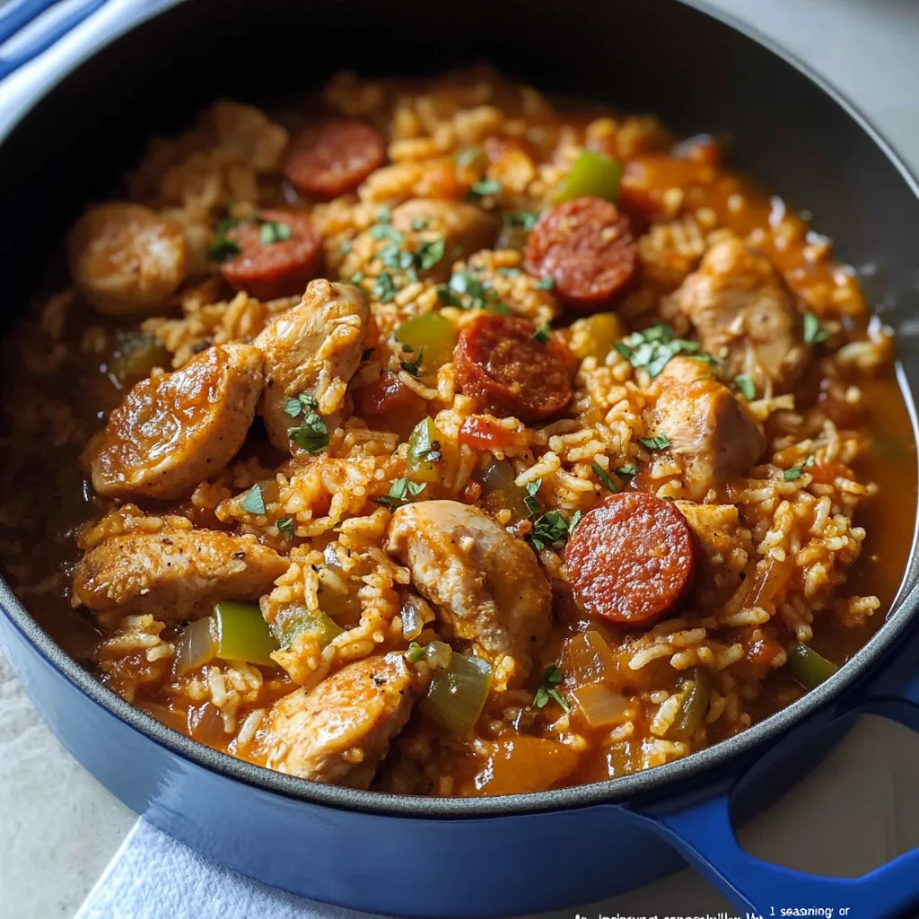 Chicken and Sausage Jambalaya