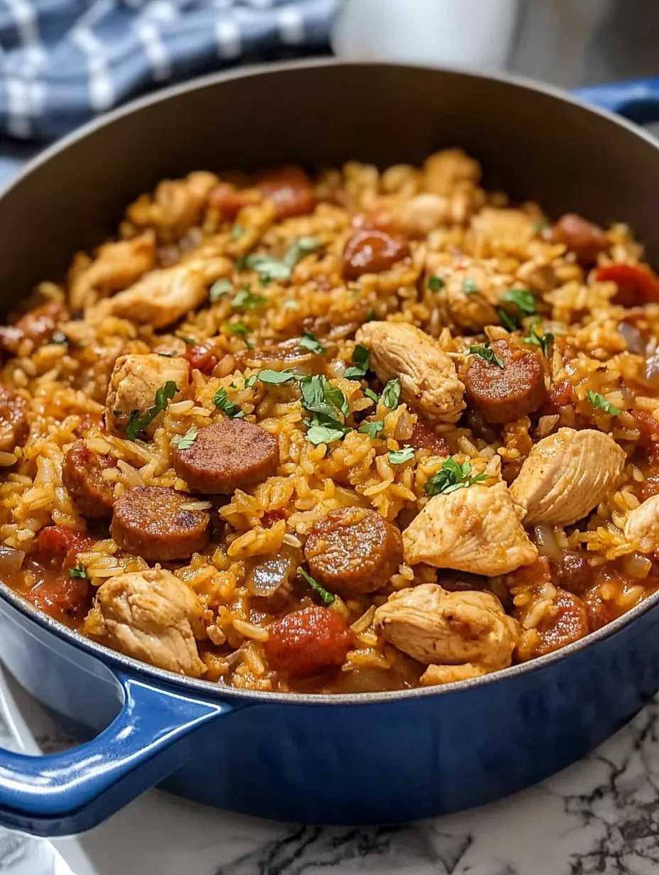 Chicken and Sausage Jambalaya Recipe