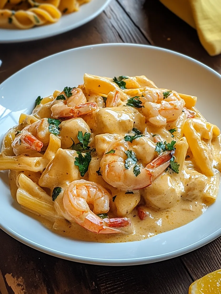 Creamy Jamaican Shrimp Rasta Pasta Recipe