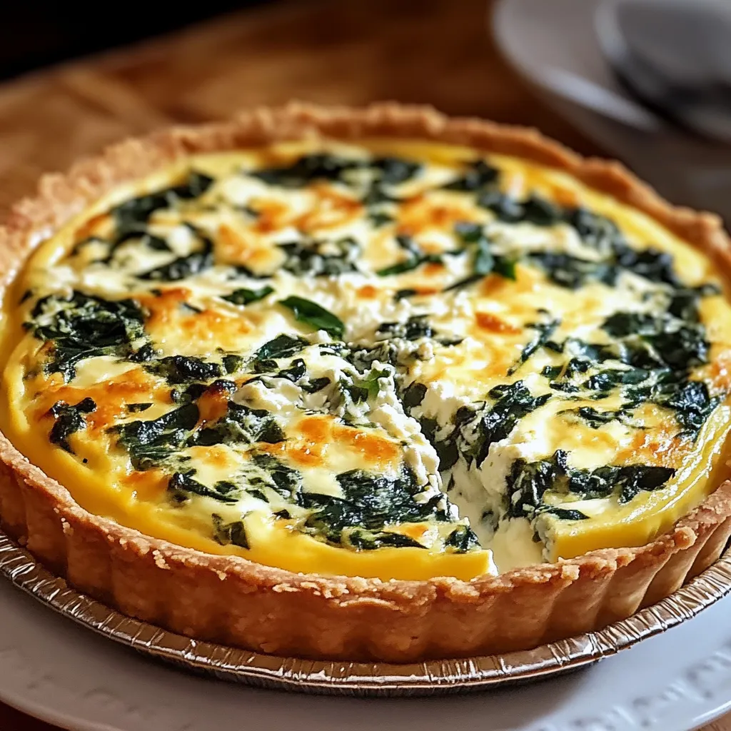 Best Ricotta Spinach Quiche