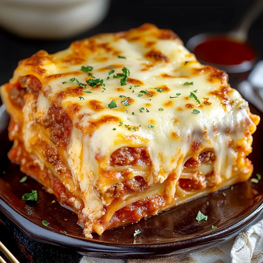 Million Dollar Lasagna