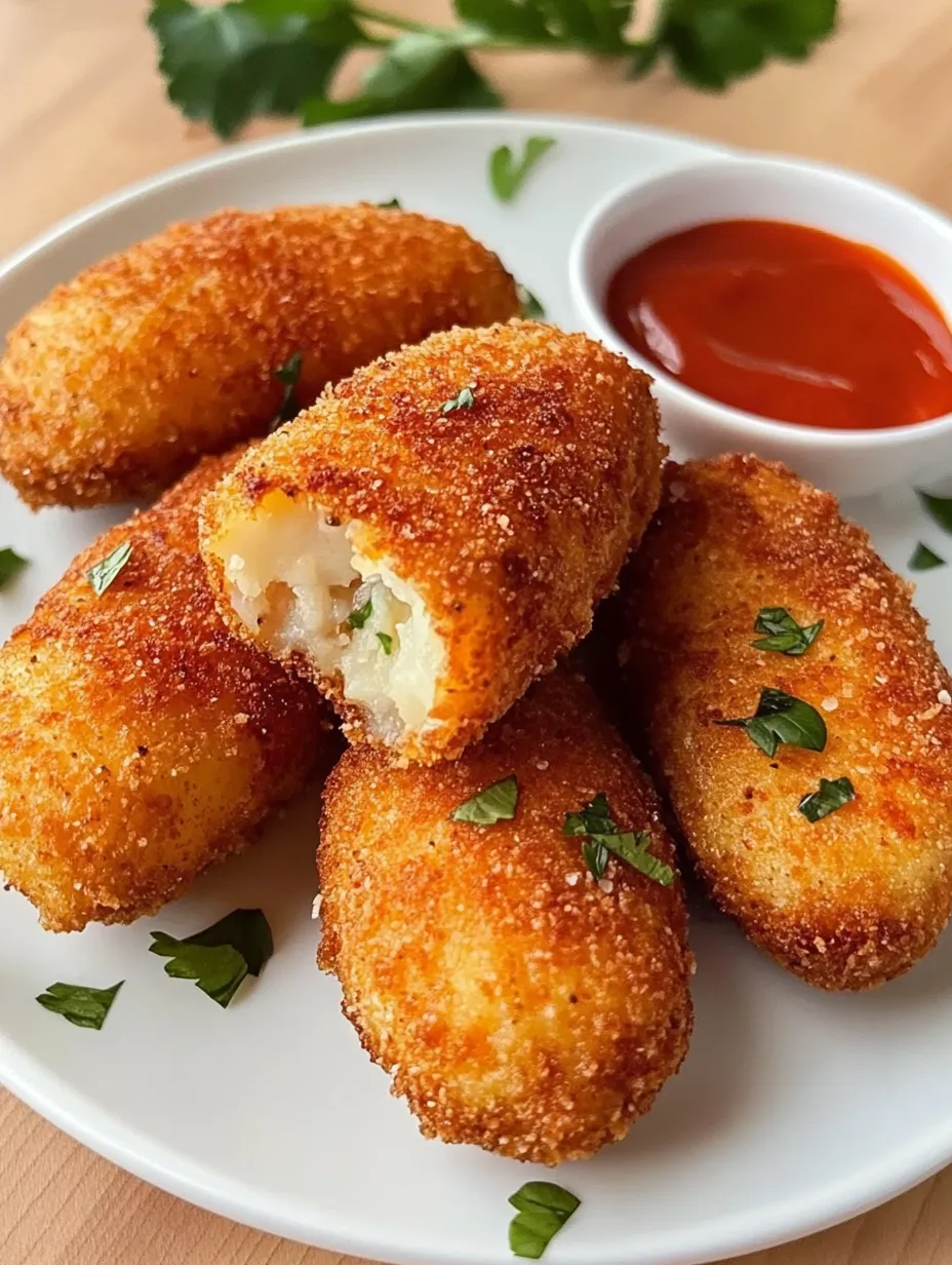 Chicken and Potato Croquettes Recipe