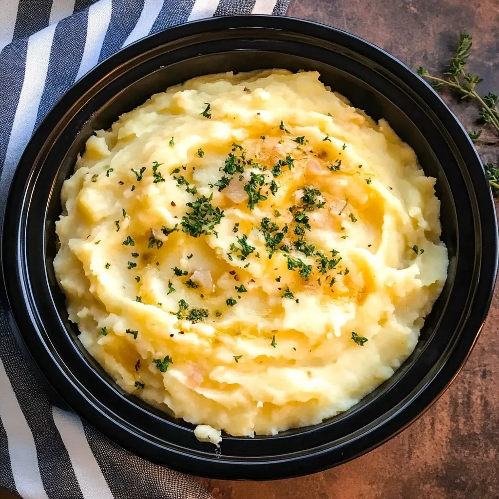 Crockpot Mashed Potatoes