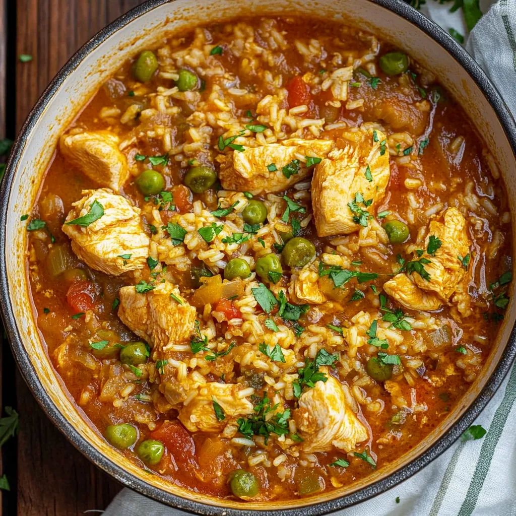 Asopao de Pollo (Puerto Rican Chicken and Rice Stew)