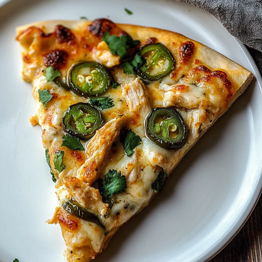 Jalapeno Popper Chicken Pizza Recipe