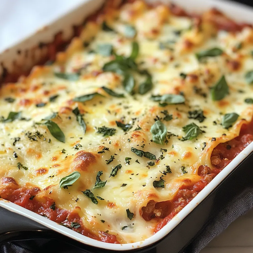 Delicious Zucchini Turkey Lasagna (Low Carb)