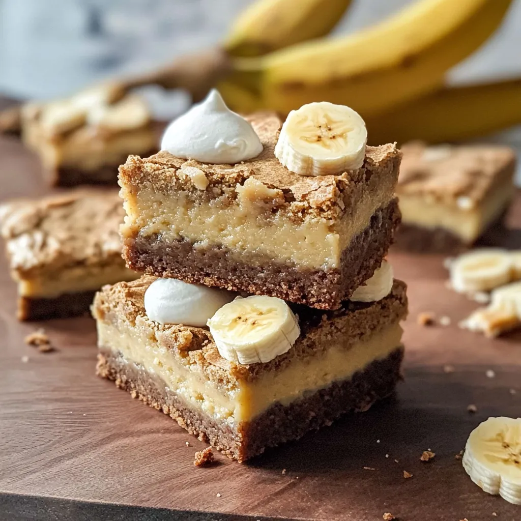 Banana Pudding Brownies