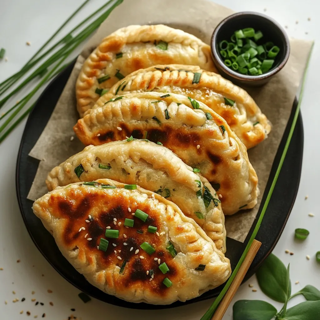 Easy Chive Pockets (Chinese Chive Pies) Recipe