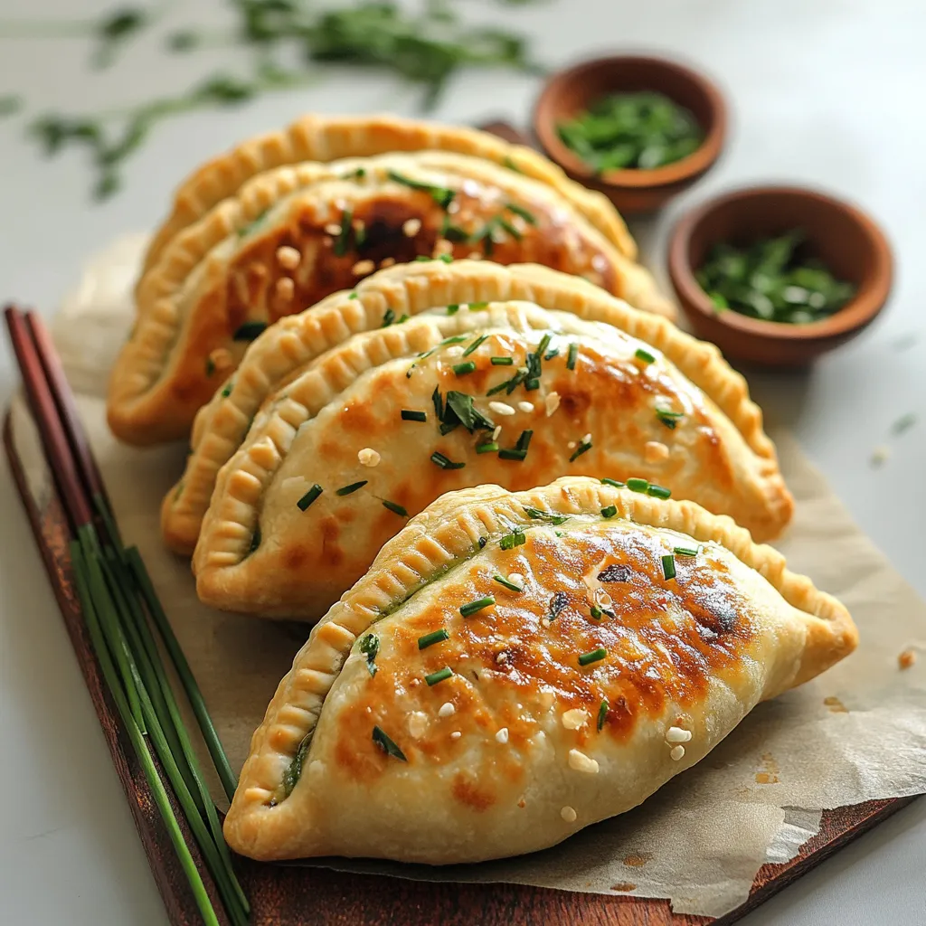 Delicious Easy Chive Pockets (Chinese Chive Pies)