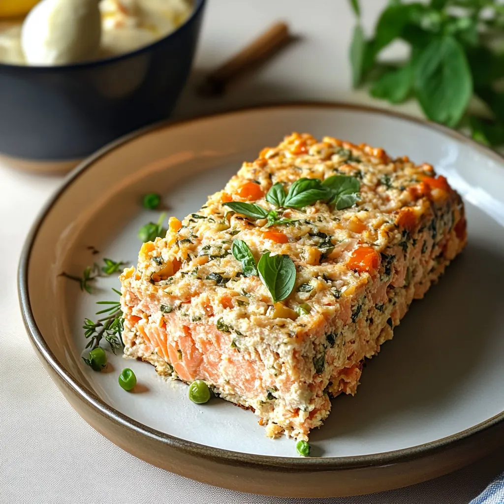 Delicious Easy Salmon Loaf