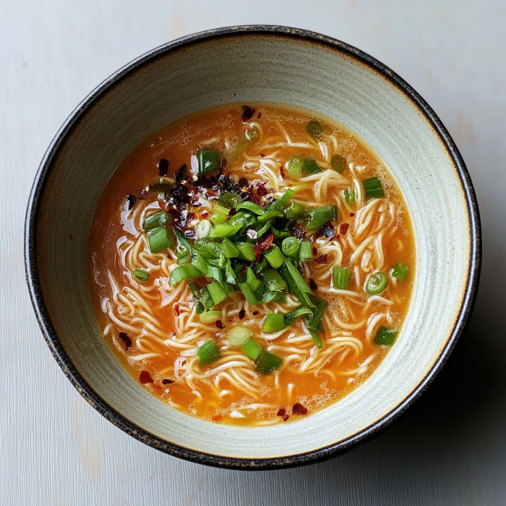 Best Tomato Egg Drop Noodle Soup (10 Minutes)