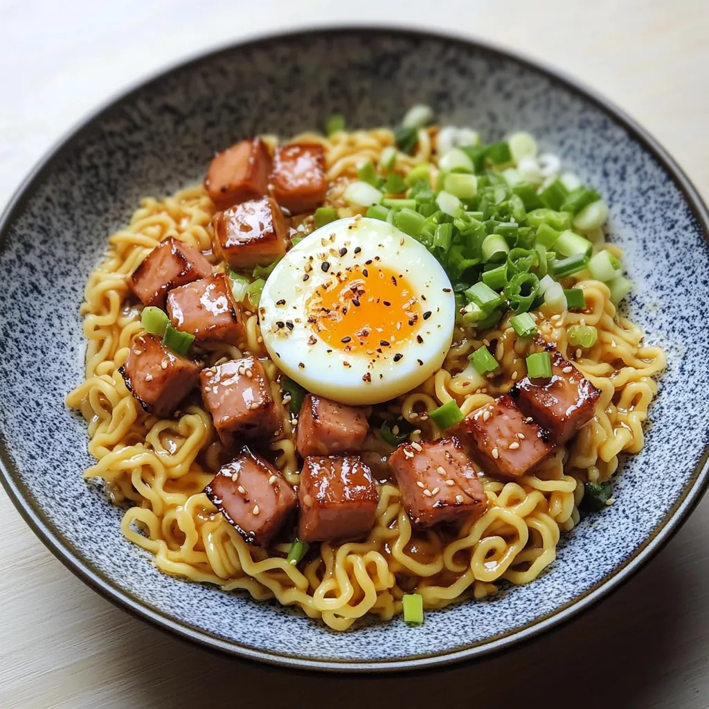 Best Easy Spam Ramen With Egg