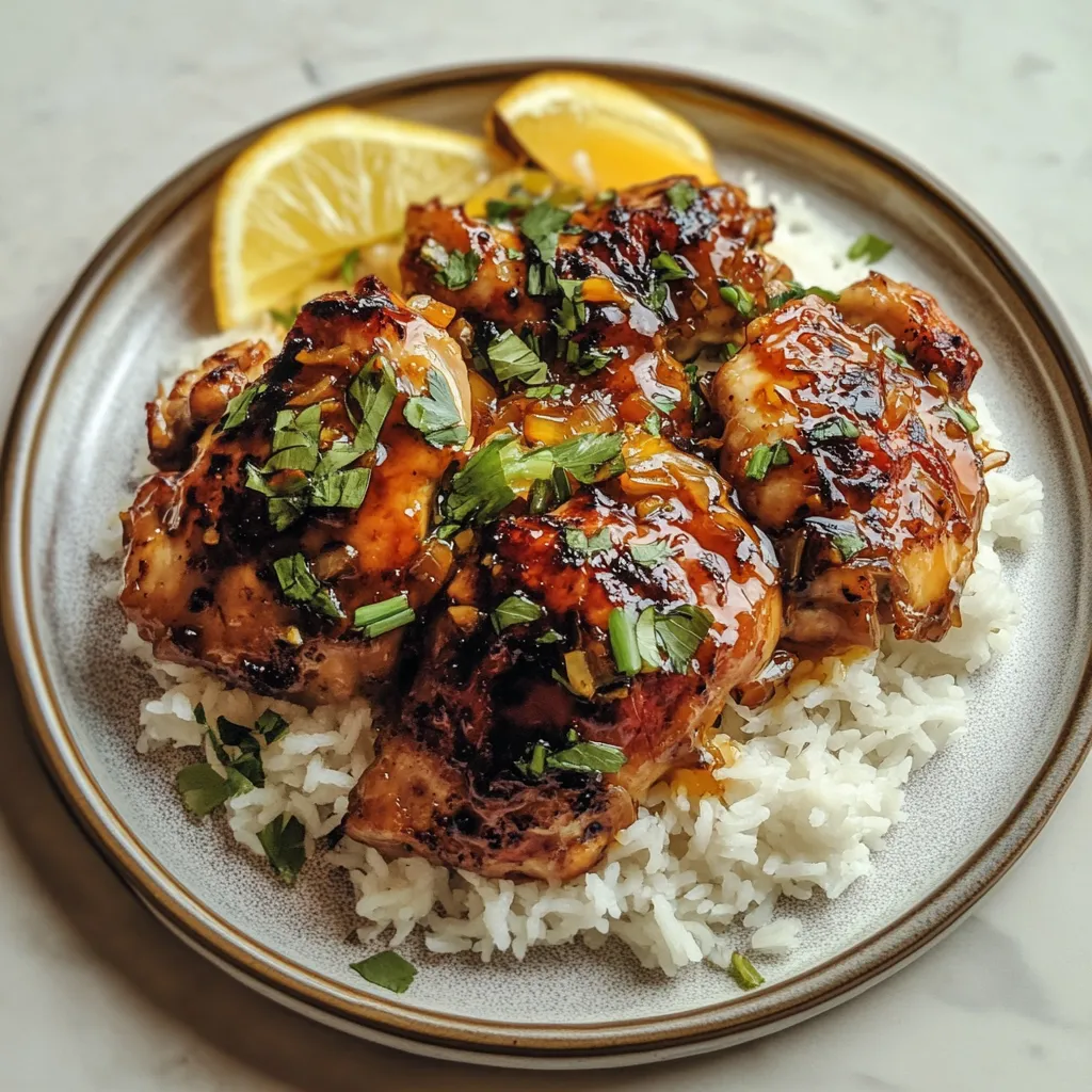 The Best Delicious Honey Ginger Chicken (20 Minutes)