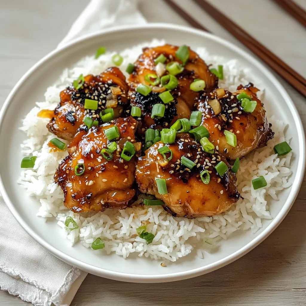 The Best Honey Ginger Chicken