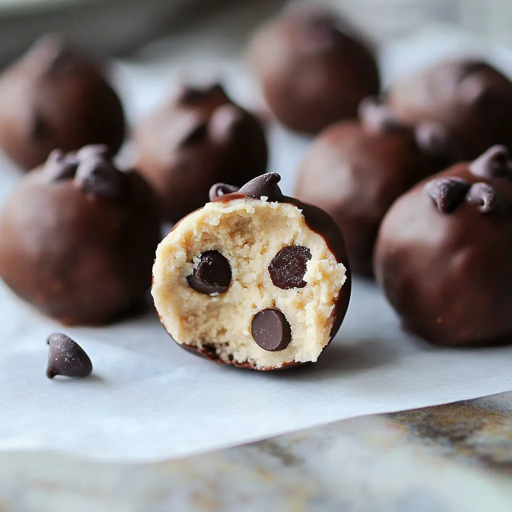 Protein Cookie Dough Truffles Recipe