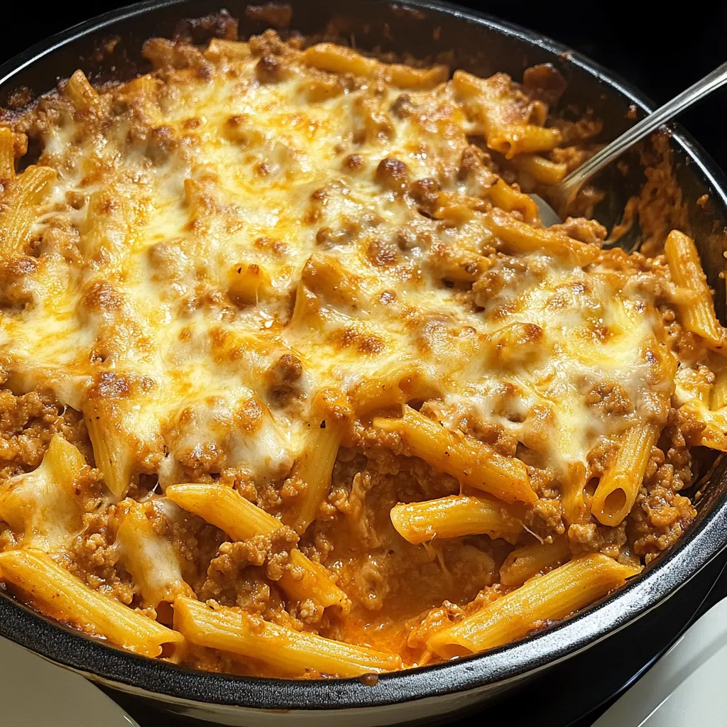 The Best Baked Ziti with Ground Turkey