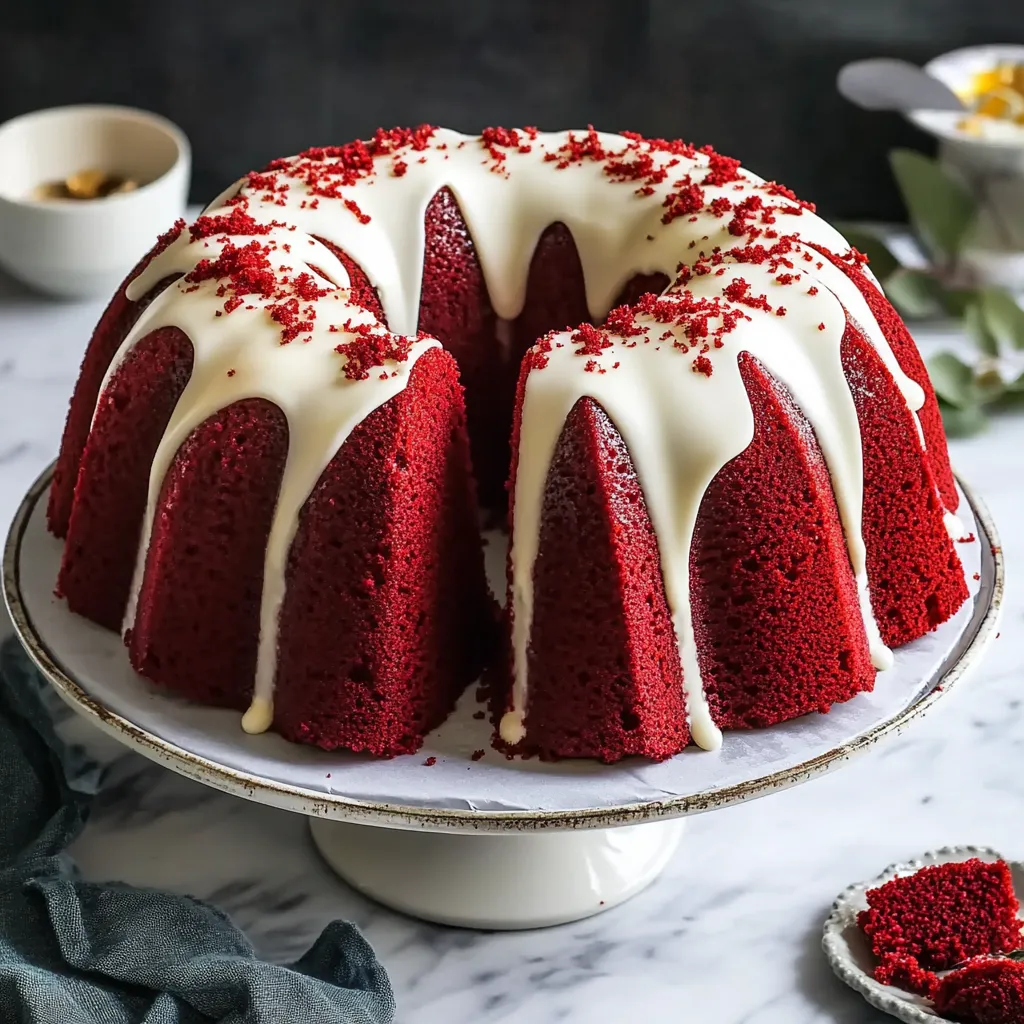 Classic Red Velvet Bundt Cake