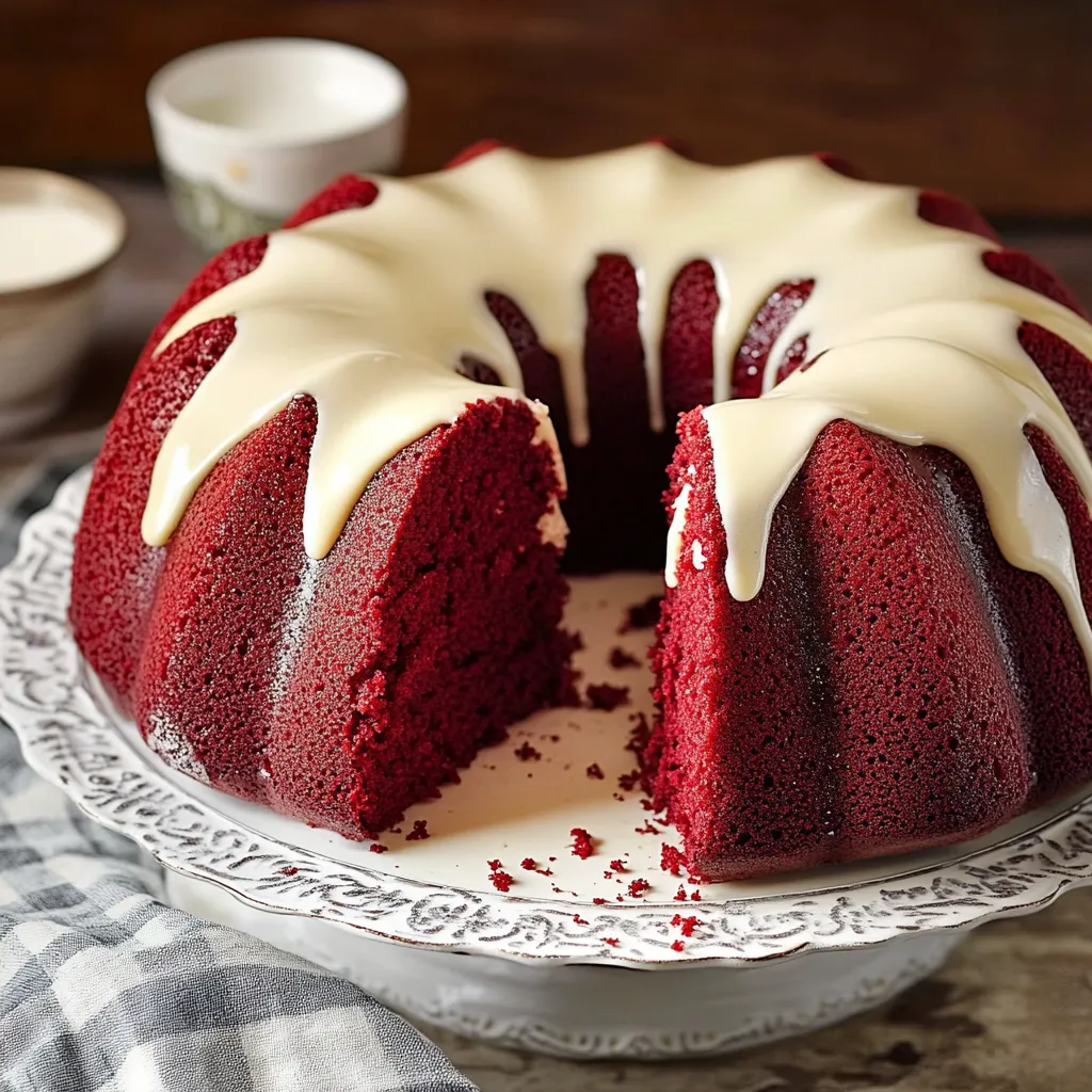 Best Classic Red Velvet Bundt Cake