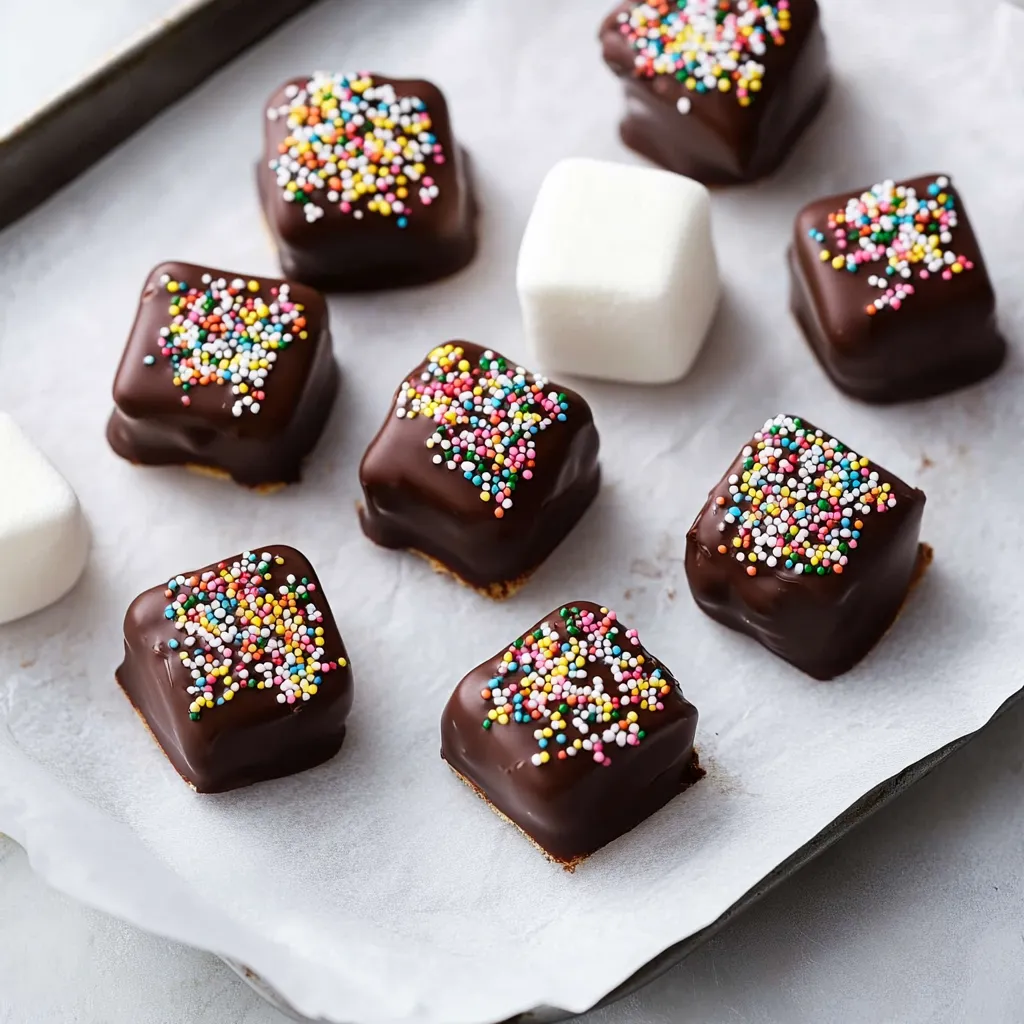 Chocolate-Covered Marshmallows Recipe