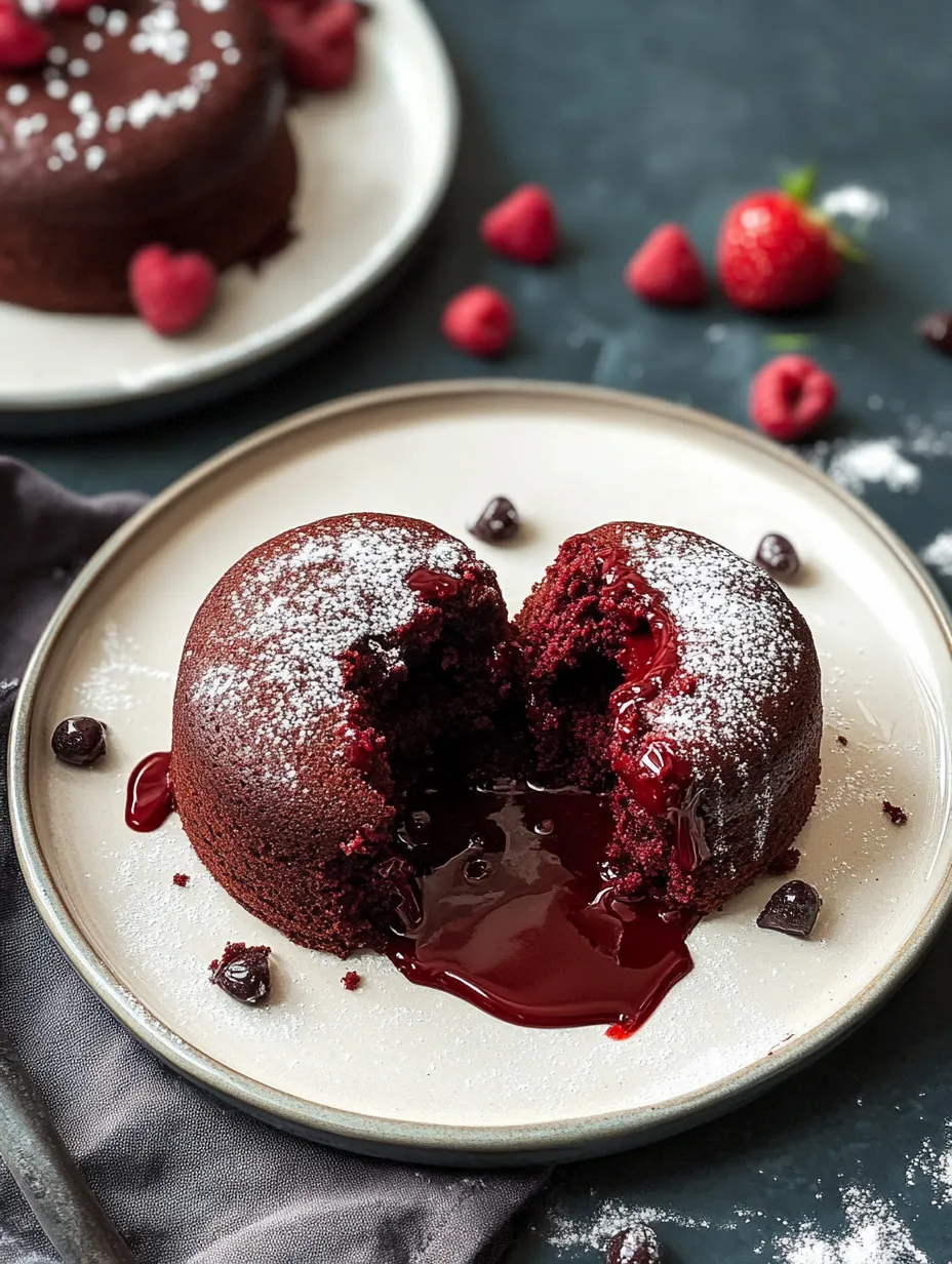 Best Red Velvet Molten Lava Cakes For Two