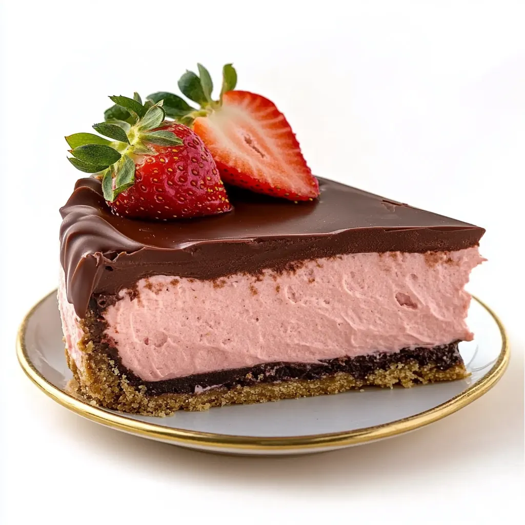 Chocolate-Covered Strawberry Cheesecake Recipe