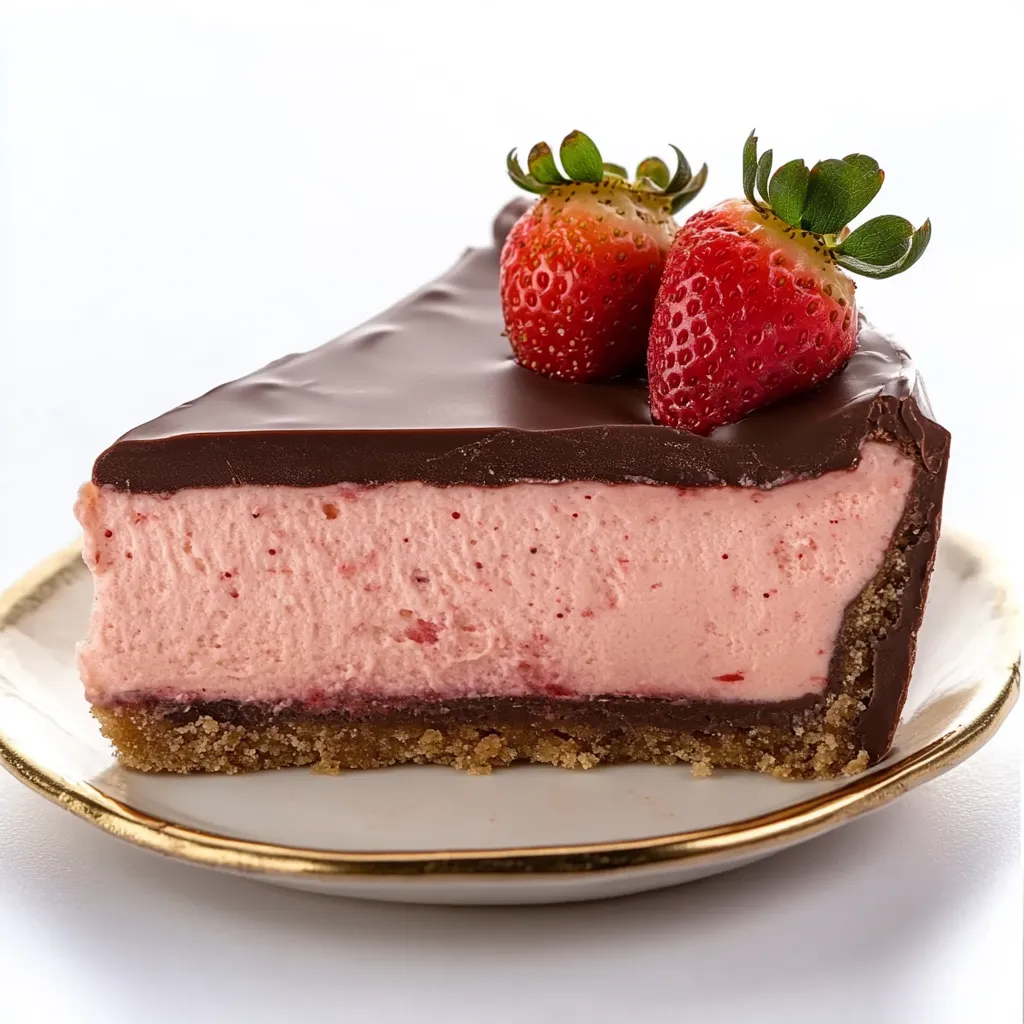 Best Chocolate-Covered Strawberry Cheesecake