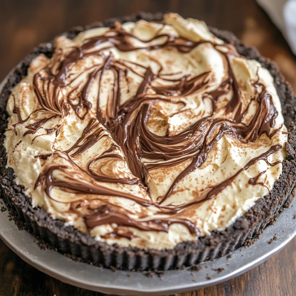 Best Peanut Butter Fudge Swirl Pie