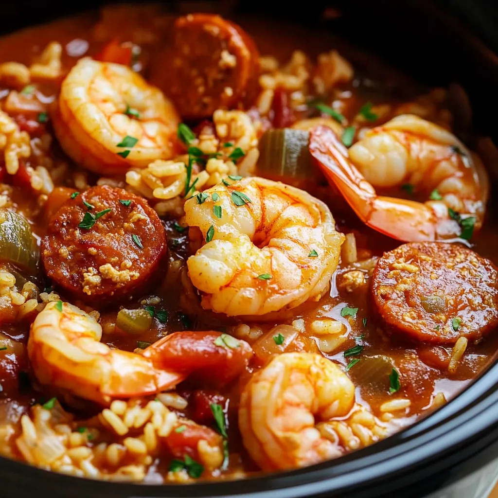 Best Slow Cooker Jambalaya