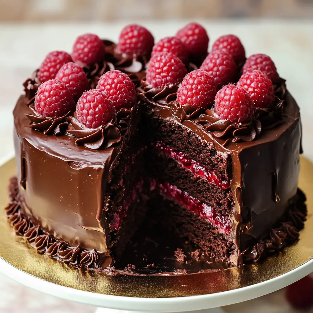 Chocolate Raspberry Cake Recipe