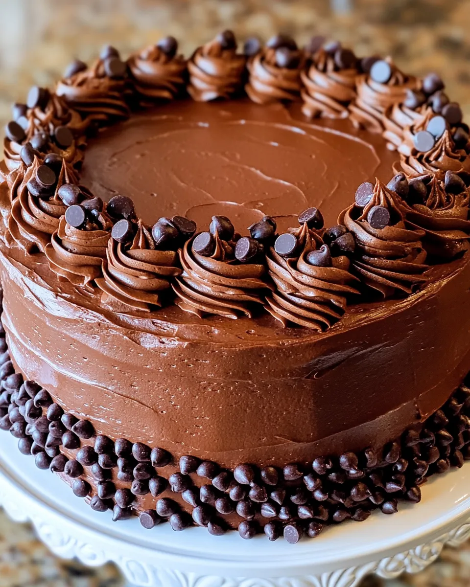 Deliciously Moist Chocolate Layer Cake Recipe