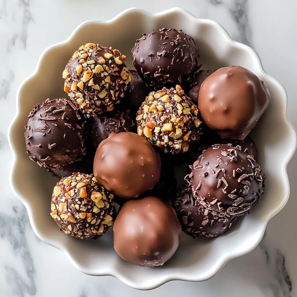 Homemade Chocolate Truffles Recipe