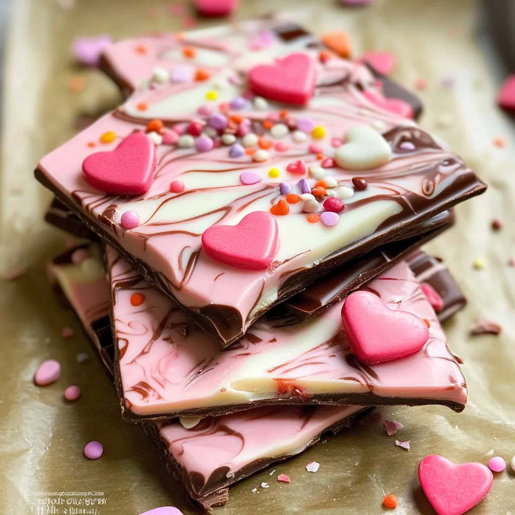 Best Sweetheart Swirl Valentine’s Day Bark