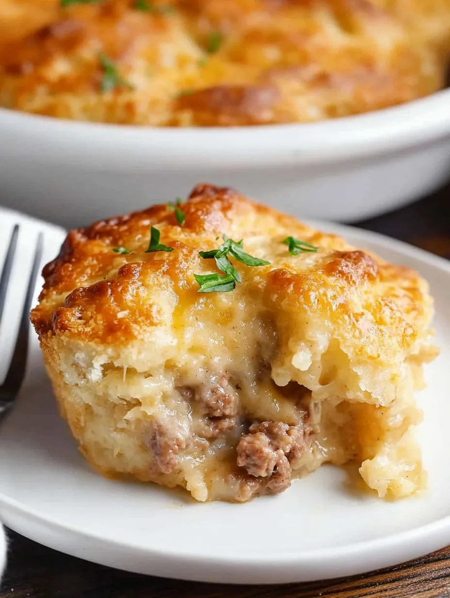 Cheddar Bay Ground Beef Cobbler Recipe