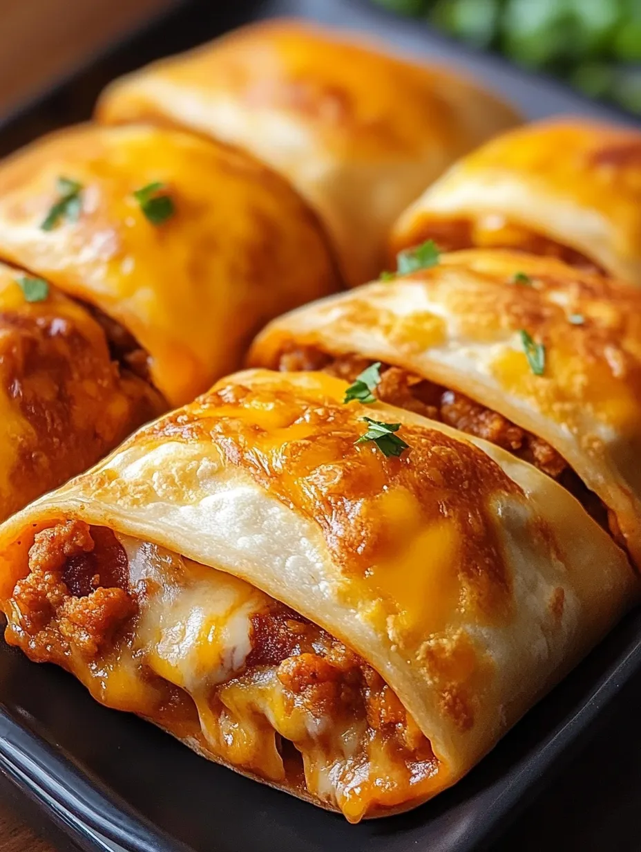 Loaded Cheesy Pocket Tacos Recipe