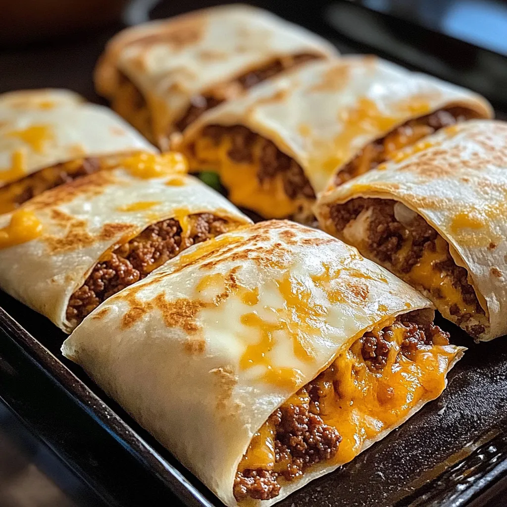 Best Loaded Cheesy Pocket Tacos