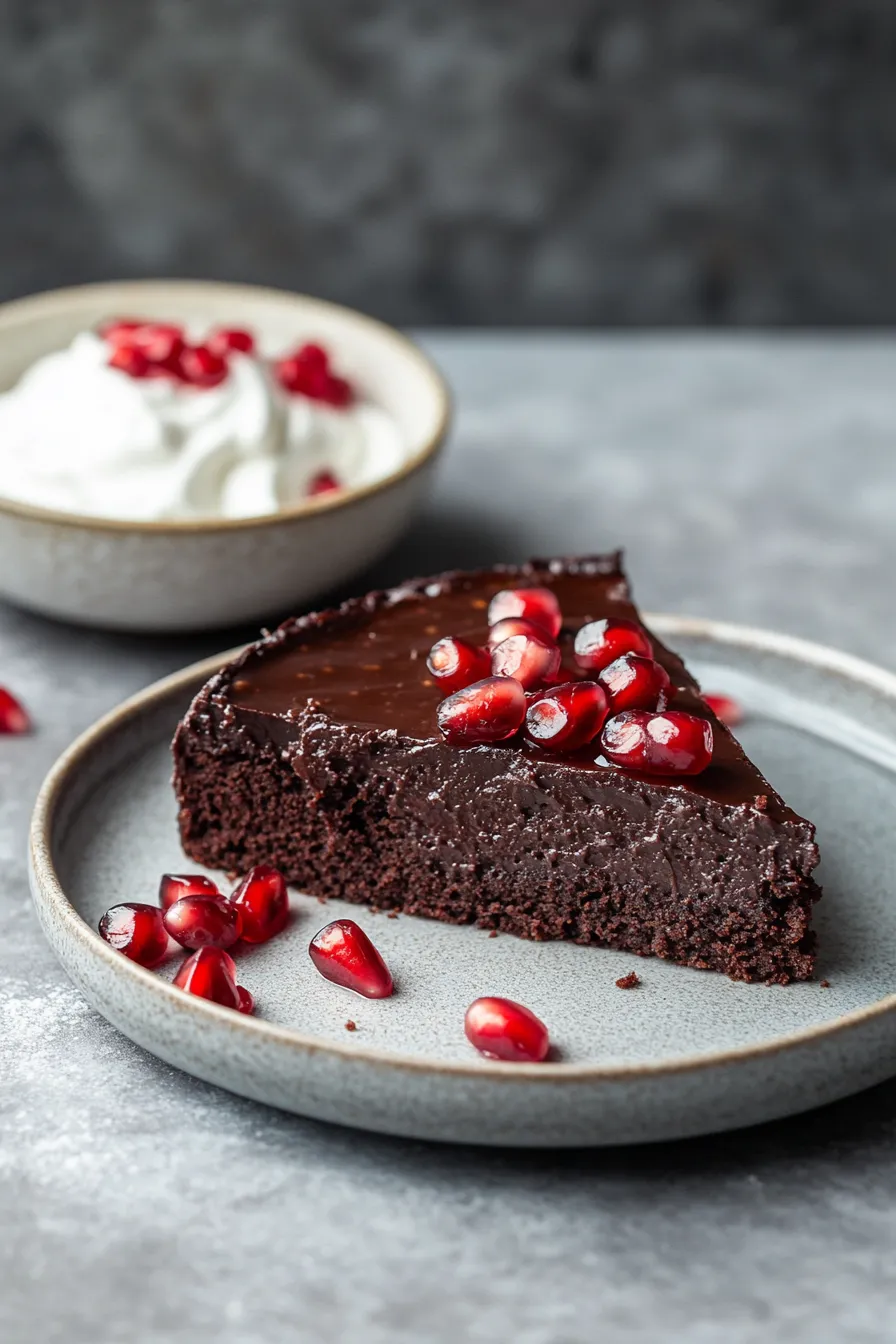 Delicious Rich & Fudgy Flourless Chocolate Hazelnut Cake