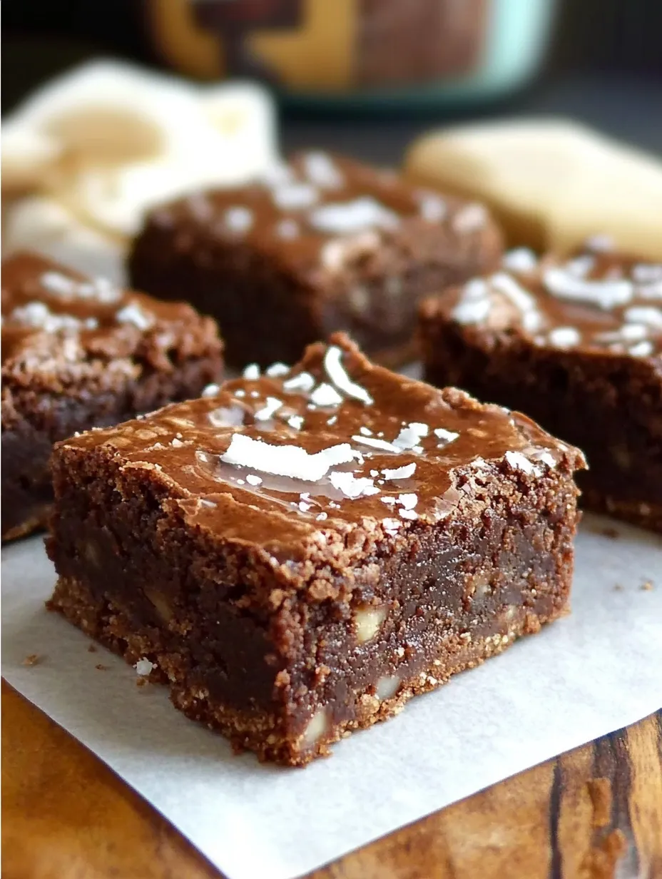 Dark Chocolate and Nutella Coconut Brownies Recipe