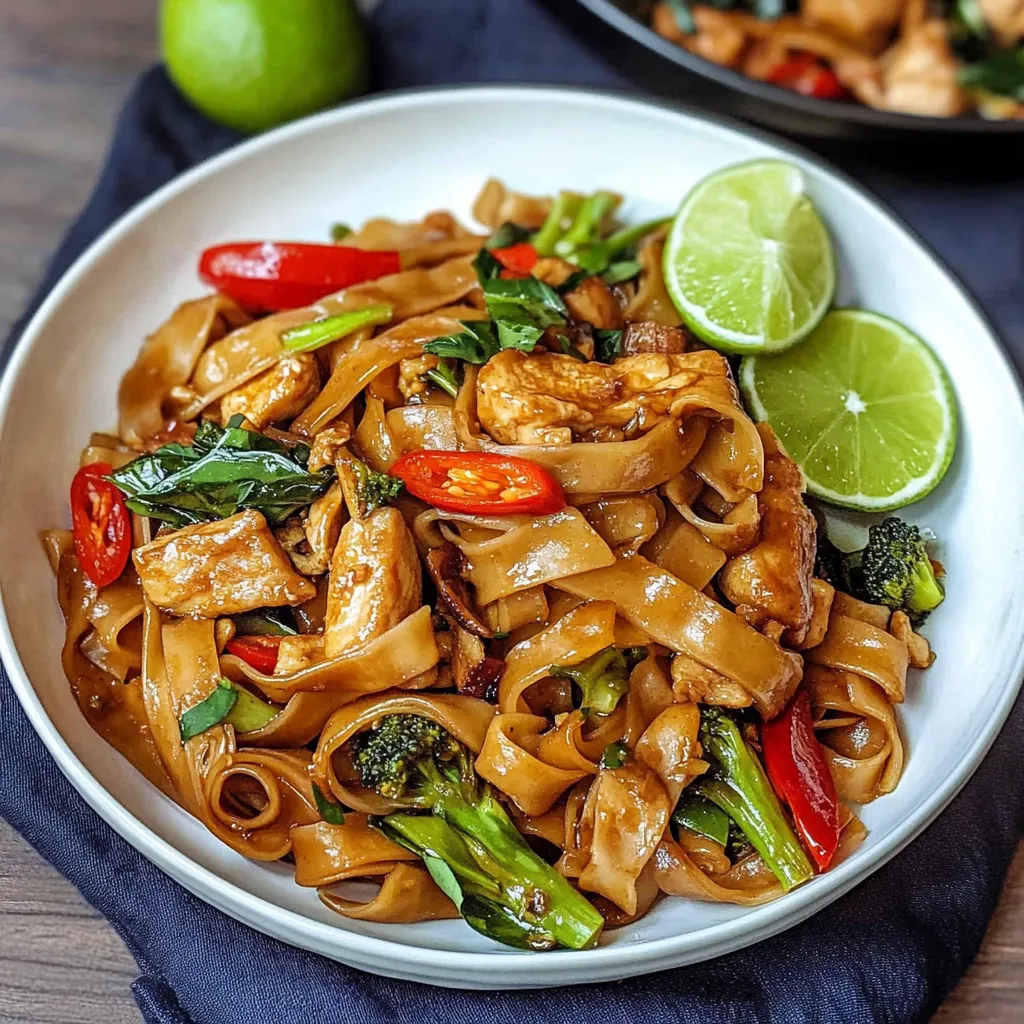 Best Drunken Noodles (Pad Kee Mao)